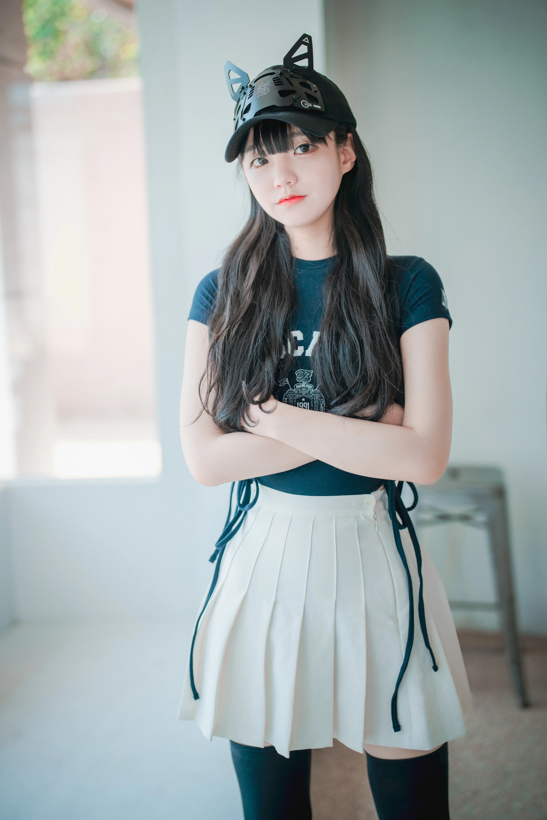 Jenny (정제니) - NO.32 Classic Athletic Girl in Navy Blue 1